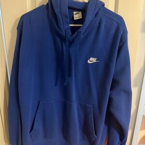 Nike Men's Deep Blue Pullover Hoodie